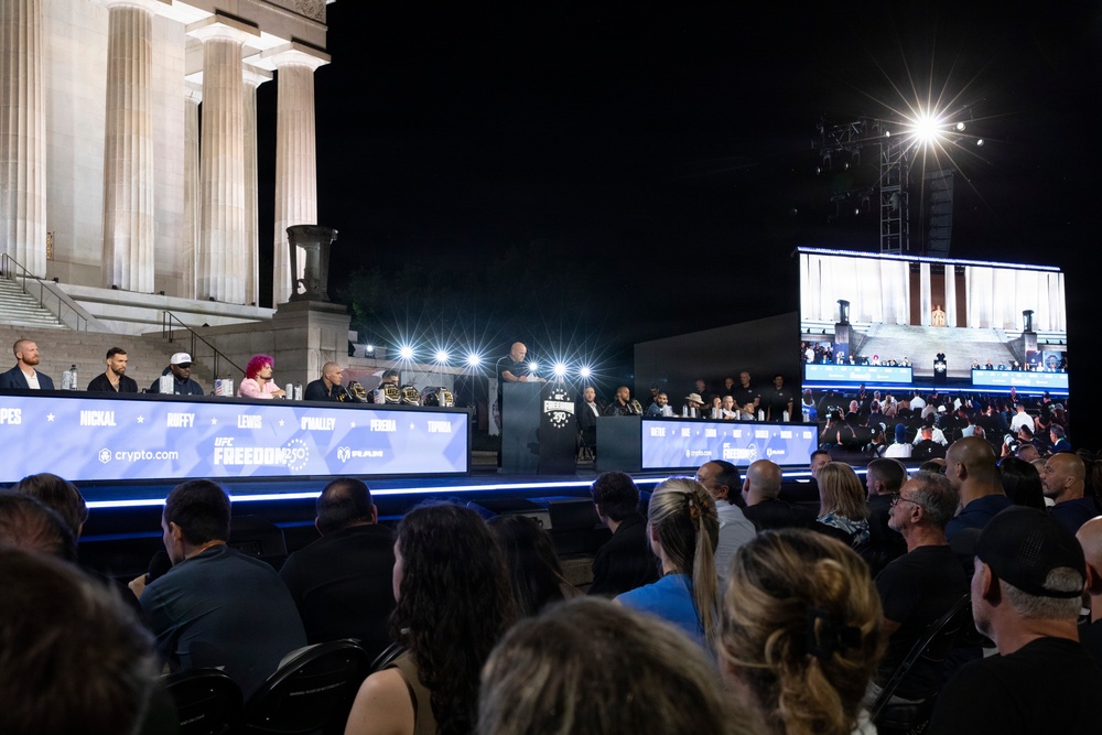 JTF-DC - Freedom 250 UFC Press Conference