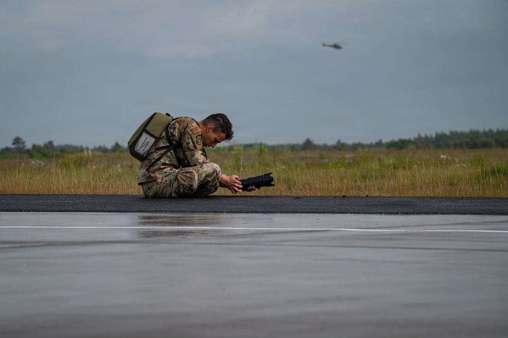 Kentucky Airmen, Danish Defence forces conduct bilateral training during Ramstein Flag 2026