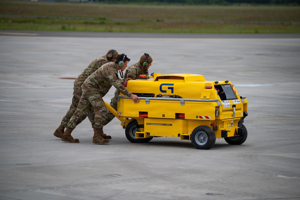 Kentucky Airmen, Danish Defence forces conduct bilateral training during Ramstein Flag 2026