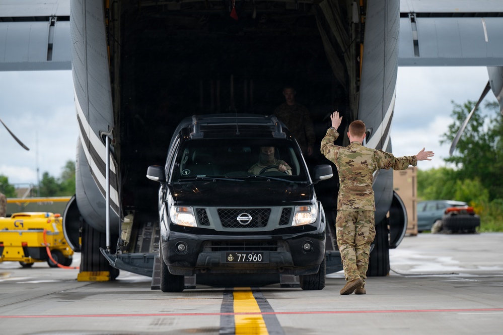 Kentucky Airmen, Danish Defence forces conduct noncombatant evacuation operation exercise