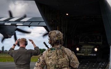 Kentucky Airmen, Danish Defence forces conduct downed pilot search-and-rescue exercise