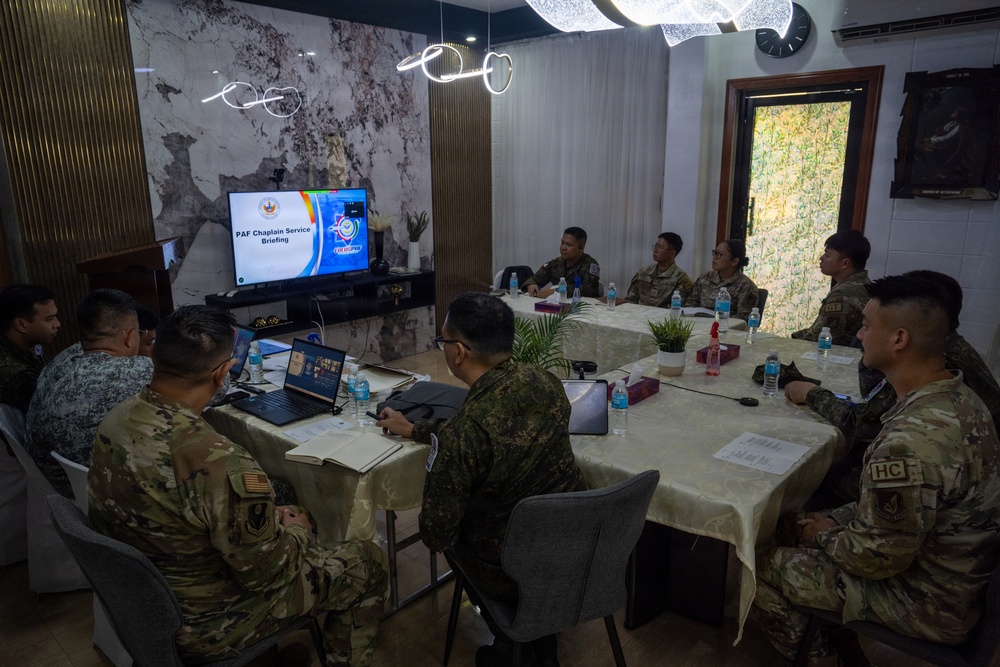 21st AEW partners with PAF chaplains to strengthen bilateral resilience