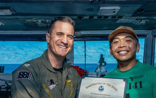 George Washington Recognizes Warfighter of the Week