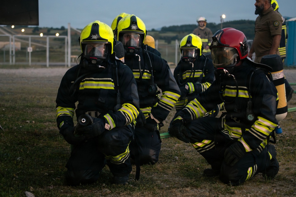 KFOR hosts joint fire response and medical training at Camp Bondsteel, strengthens local partner capabilities
