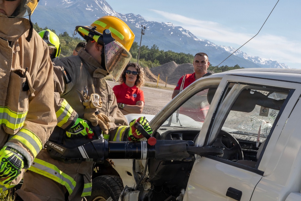 KFOR hosts joint fire response and medical training at Camp Bondsteel, strengthens local partner capabilities