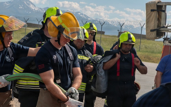 KFOR hosts joint fire response and medical training at Camp Bondsteel, strengthens local partner capabilities