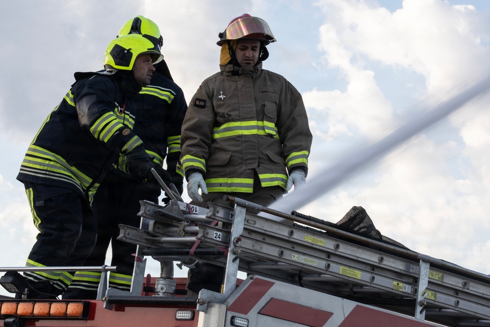 KFOR hosts joint fire response and medical training at Camp Bondsteel, strengthens local partner capabilities