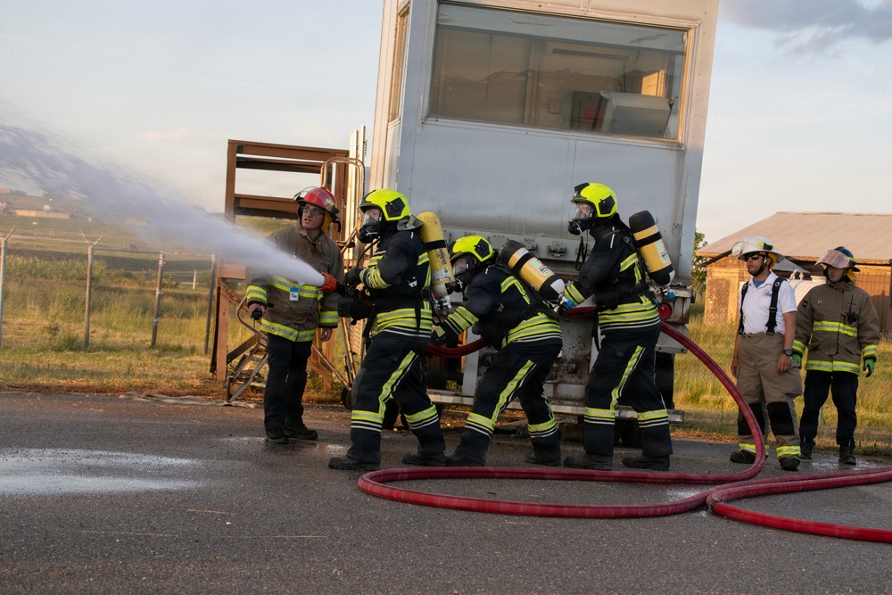 KFOR hosts joint fire response and medical training at Camp Bondsteel, strengthens local partner capabilities
