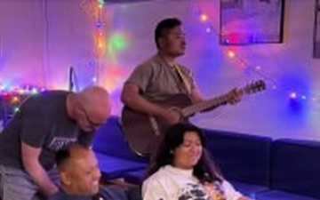 Voices in the desert: the safe haven open mic fosters connection at Chabelley Airfield