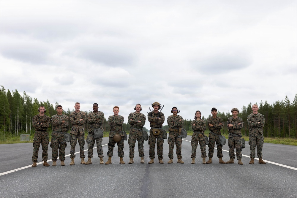VMFA-224 and MWSS-272 conduct FARP operations in Finland