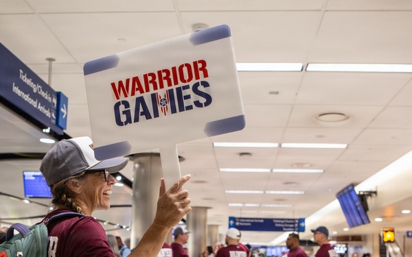 Families arrive to support 2026 Warrior Games