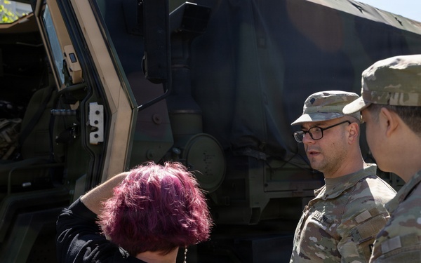 21st TSC supports German Veterans Day with a static display