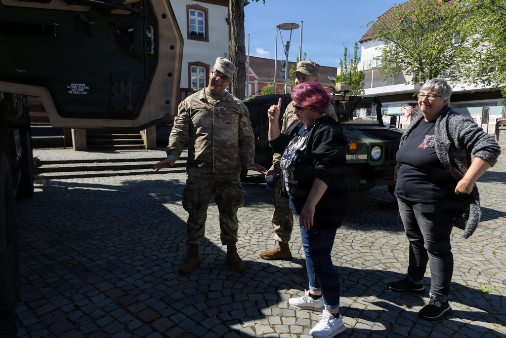 21st TSC supports German Veterans Day with a static display