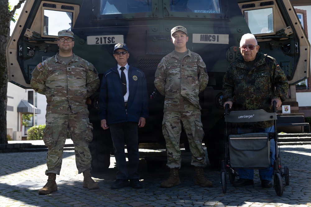 21st TSC supports German Veterans Day with a static display