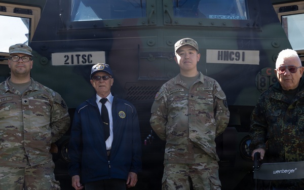 21st TSC supports German Veterans Day with a static display