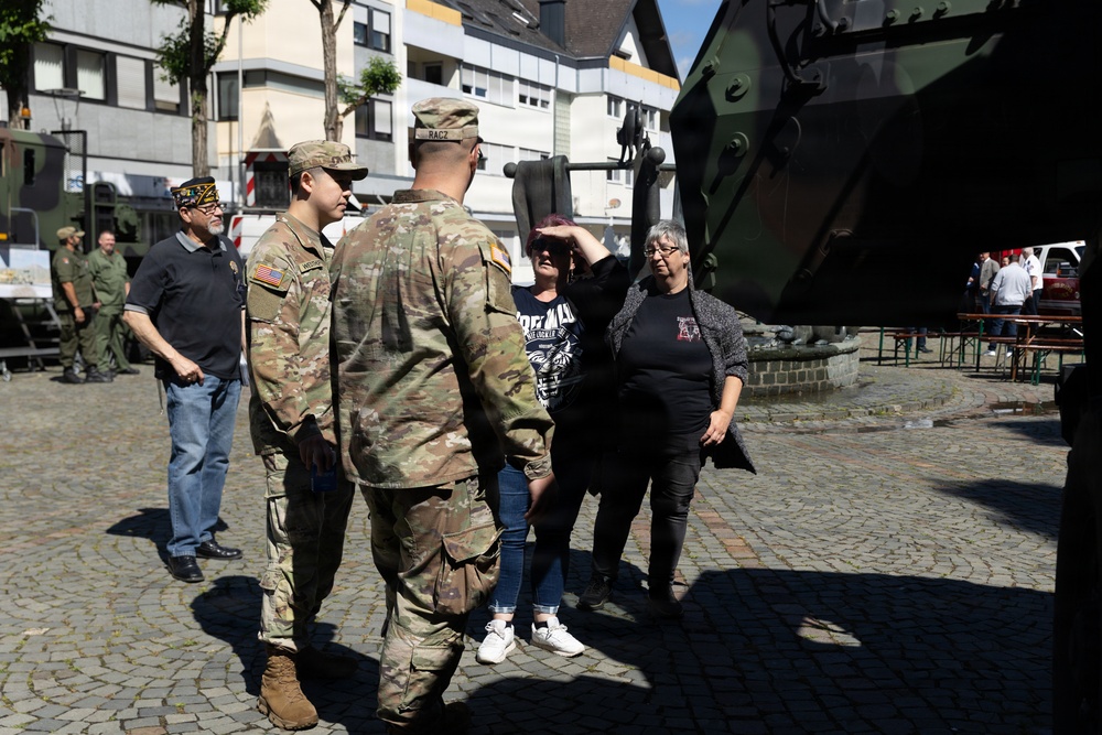 21st TSC supports German Veterans Day with a static display