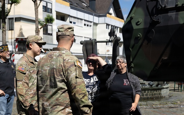 21st TSC supports German Veterans Day with a static display