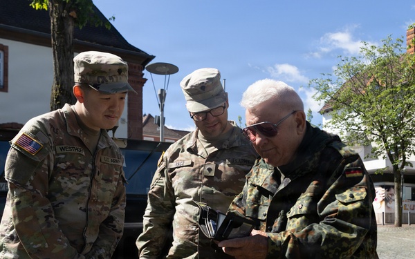 21st TSC supports German Veterans Day with a static display