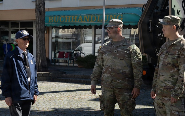 21st TSC supports German Veterans Day with a static display