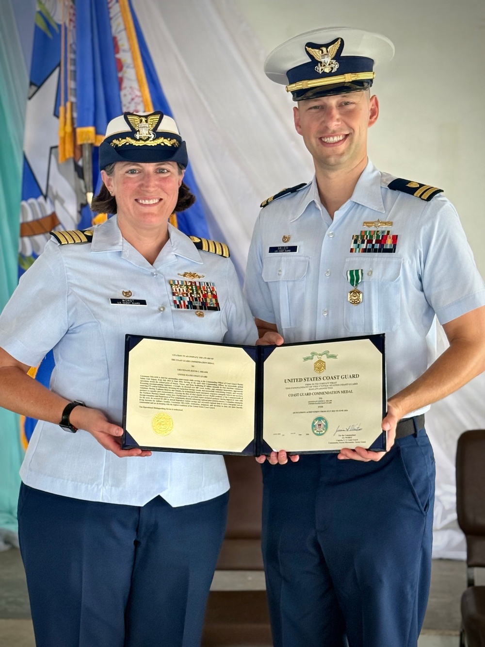 New commanding officer at helm of Marine Safety Unit Saipan