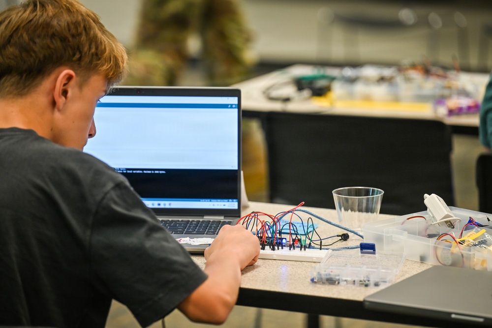 179th Cyberspace Wing Inspires Future Cyber Leaders at Summer Technology Camp