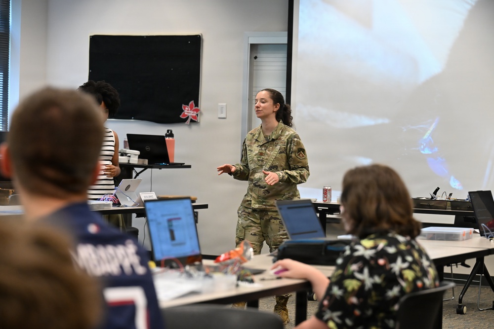 179th Cyberspace Wing Inspires Future Cyber Leaders at Summer Technology Camp