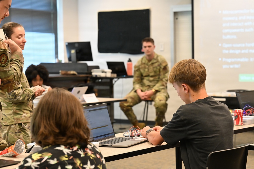 179th Cyberspace Wing Inspires Future Cyber Leaders at Summer Technology Camp