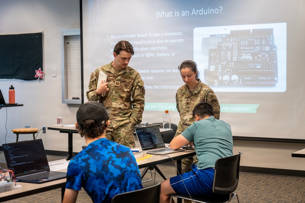179th Cyberspace Wing Inspires Future Cyber Leaders at Summer Technology Camp