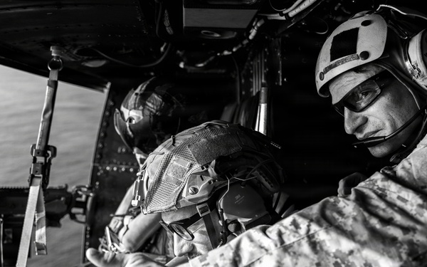 11th MEU Marines, Sailors Conduct Aerial Sniper Training Aboard USS Boxer