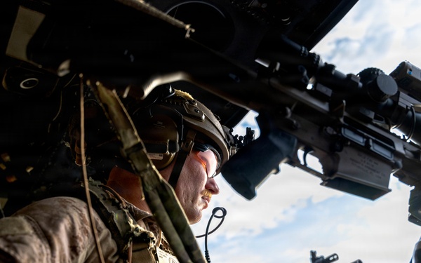 11th MEU Marines, Sailors Conduct Aerial Sniper Training Aboard USS Boxer