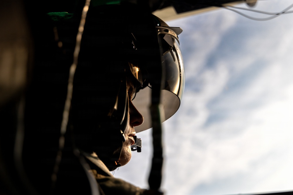 11th MEU Marines, Sailors Conduct Aerial Sniper Training Aboard USS Boxer