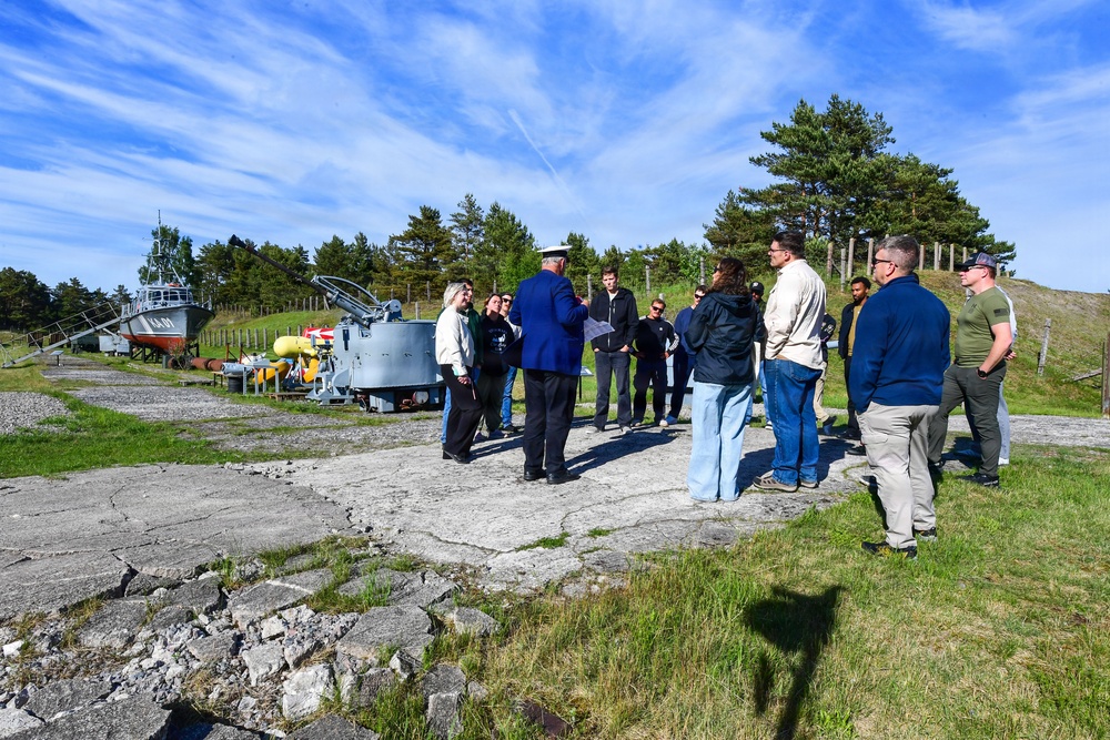 U.S. Navy Sailors participate in a historical tour in Liepaja during BALTOPS 2026