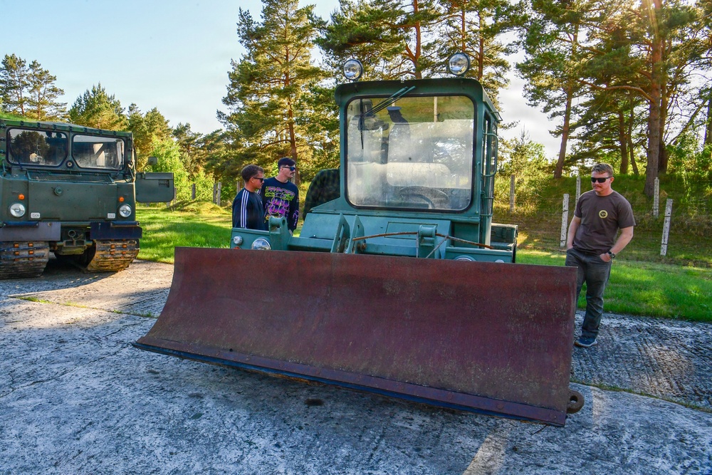 U.S. Navy Sailors participate in a historical tour in Liepaja during BALTOPS 2026