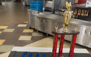 Muleskinner Dining Facility receives 2025 Thanksgiving Trophy