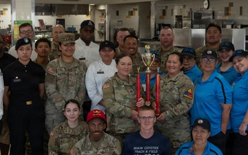 Muleskinner Dining Facility receives 2025 Thanksgiving Trophy
