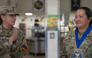 Muleskinner Dining Facility receives 2025 Thanksgiving Trophy