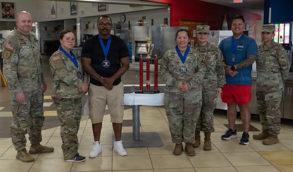 Muleskinner Dining Facility receives 2025 Thanksgiving Trophy