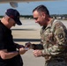 Gary Sinise and the Lt. Dan Band arrive at Fort Bragg