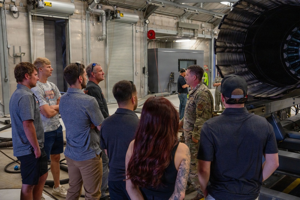 Community engagement visit highlights 114th Fighter Wing mission and Airmen