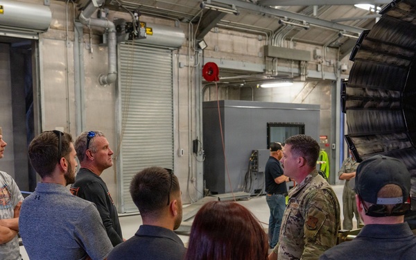 Community engagement visit highlights 114th Fighter Wing mission and Airmen