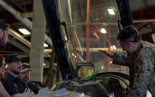 Community engagement visit highlights 114th Fighter Wing mission and Airmen