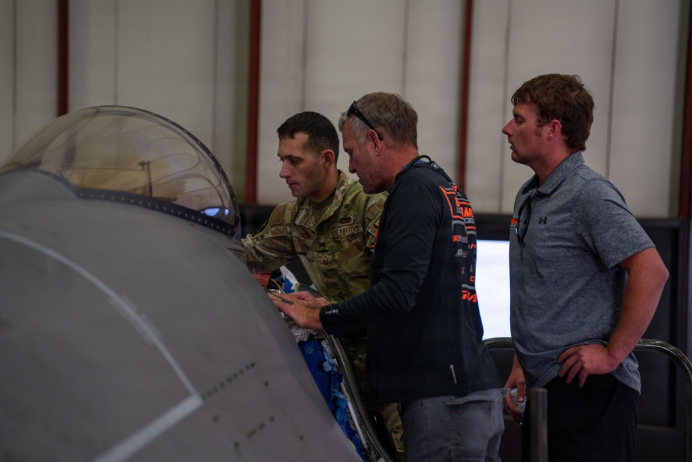 Community engagement visit highlights 114th Fighter Wing mission and Airmen