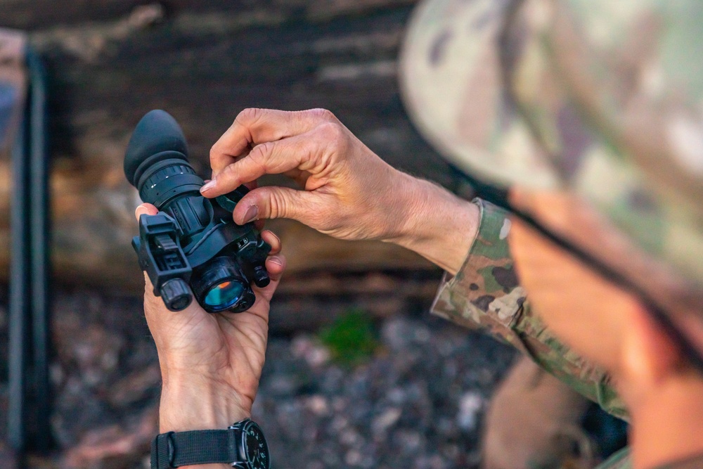 198th RSG Conducts Night Vision Training