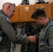 114th Fighter Wing hosts professional sprint car driver David Gravel for civic leader orientation flight