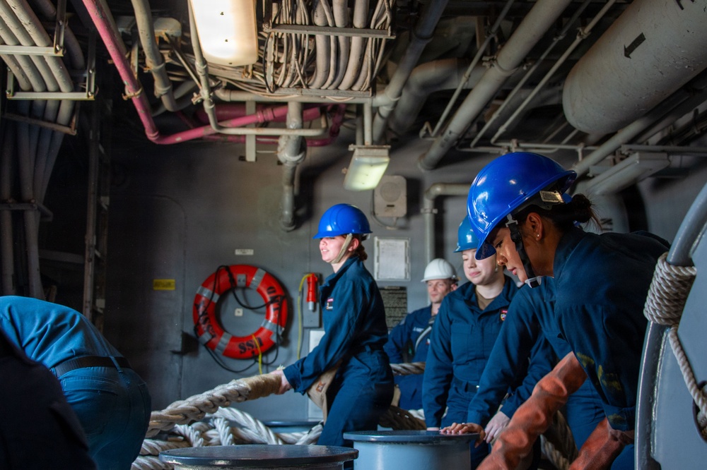 USS Essex Sea and Anchor Evolution