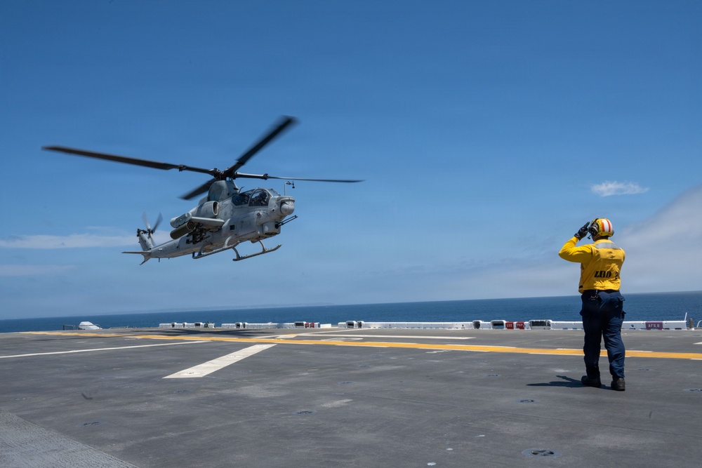 USS ESSEX Flight Operations