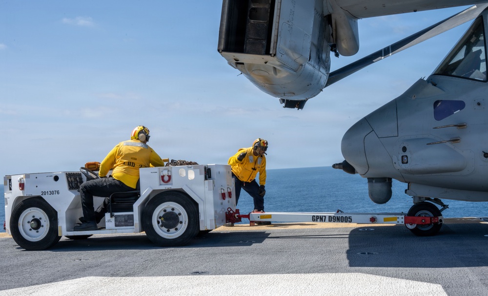 USS ESSEX Flight Operations
