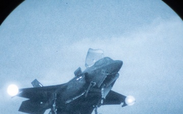 26th Marine Expeditionary Unit’s Type Commander's Amphibious Training | F-35B Lightning II Night Carrier Qualification