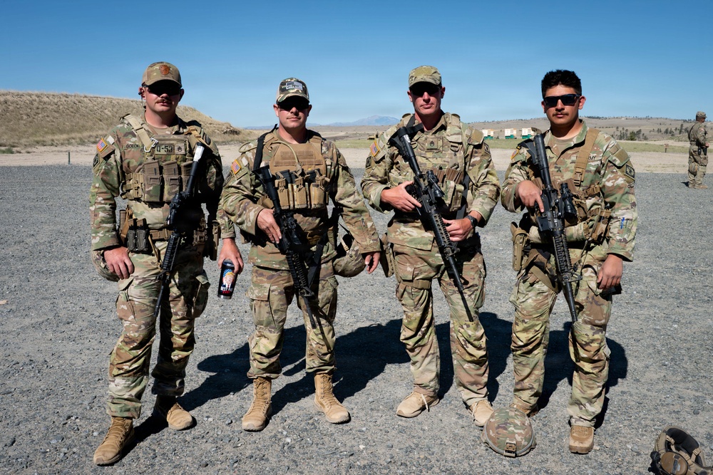 Wyoming Soldiers test pistol marksmanship during day two of 2026 TAG Match