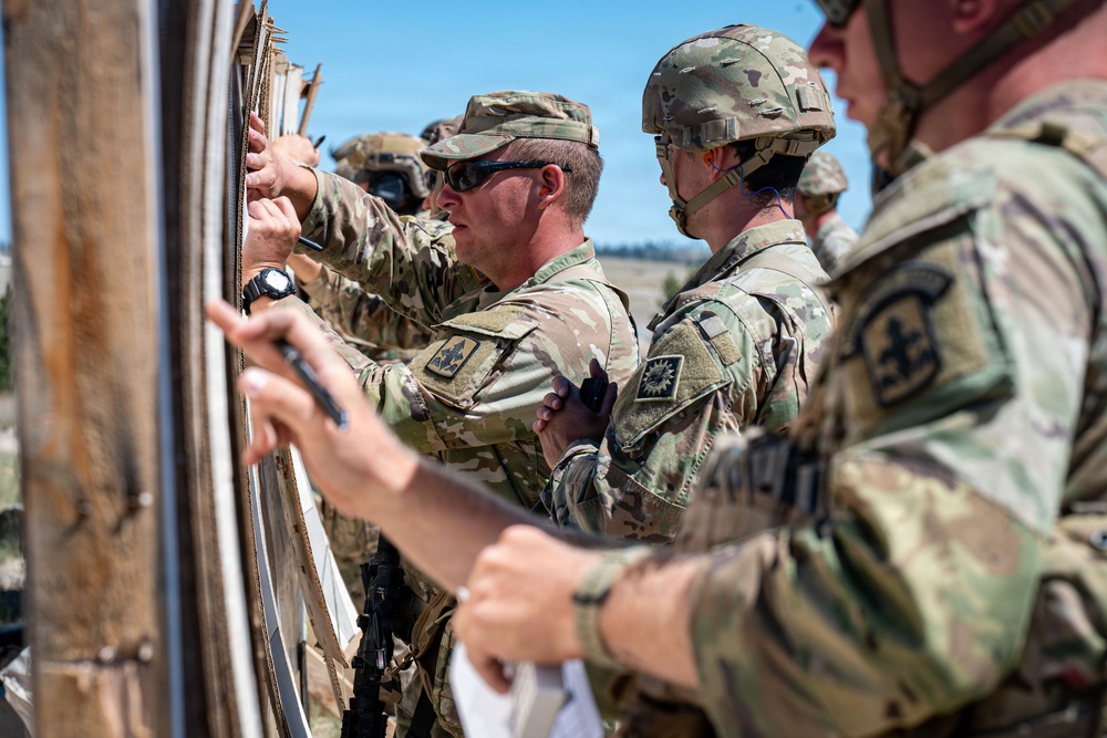 Wyoming Soldiers test pistol marksmanship during day two of 2026 TAG Match